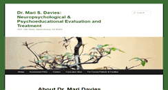 Desktop Screenshot of maridavies.com